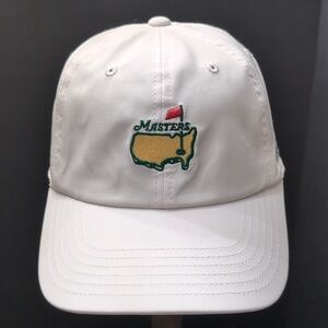 American Needle,Masters Men's White Snapback Golf Hat.